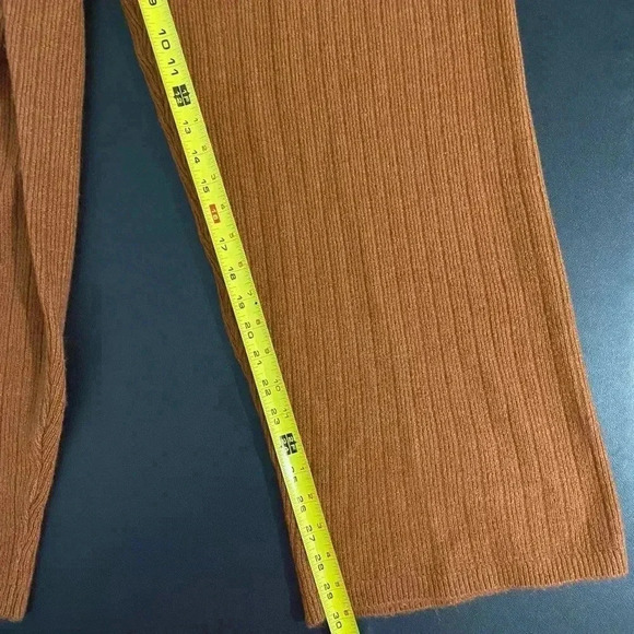 New DKNY Cashmere Blend Sweater Knit Pants Pull On Straight Leg Plus Size NWOT - Picture 8 of 10